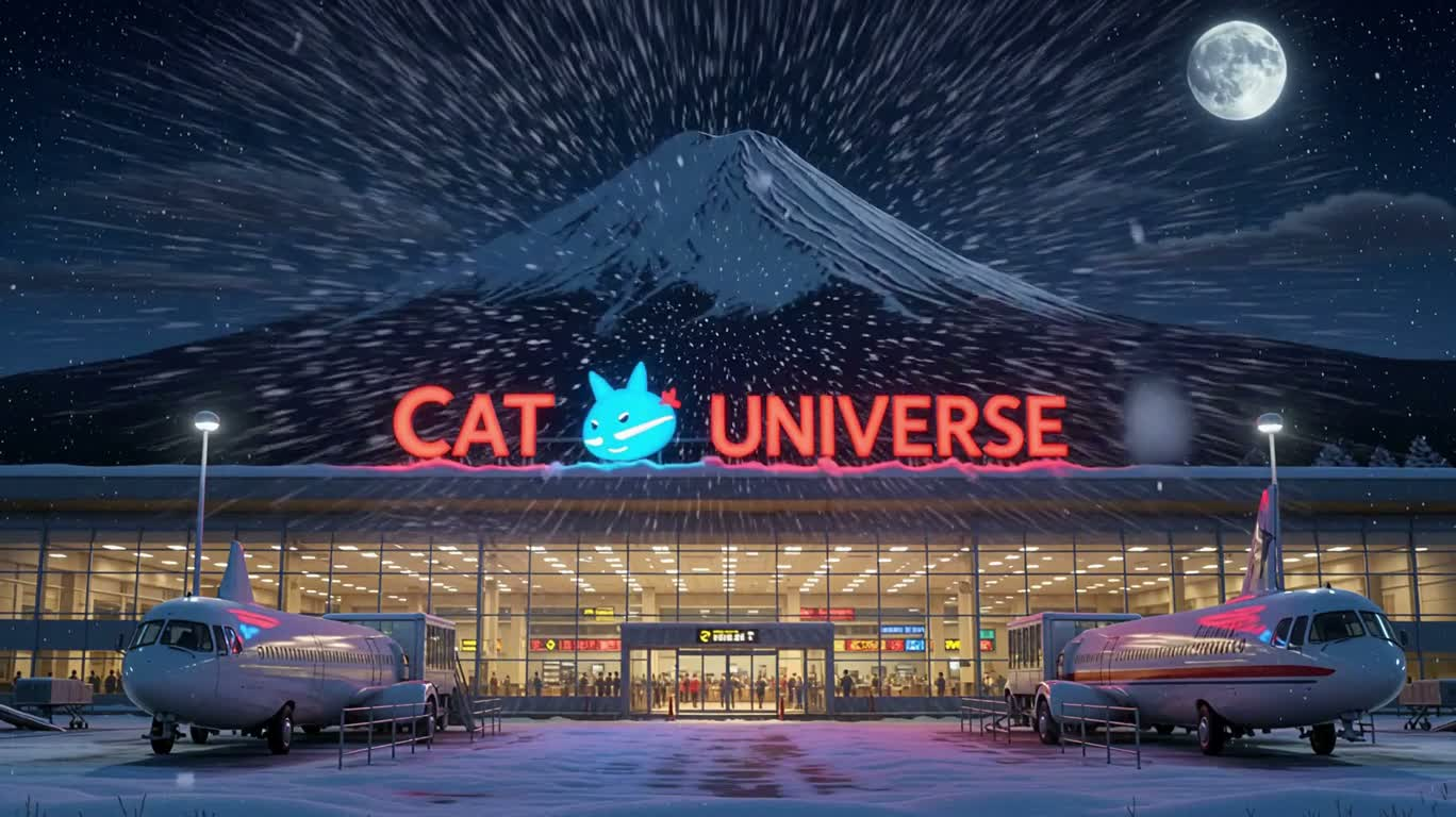 机场延误:猫咪的超能反击