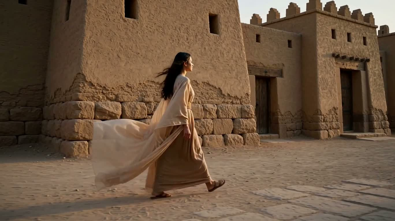 Kẻ lang thang trong gió thành cổ Nineveh