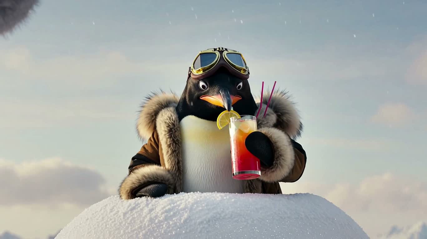 企鹅片场的冰雪奇遇