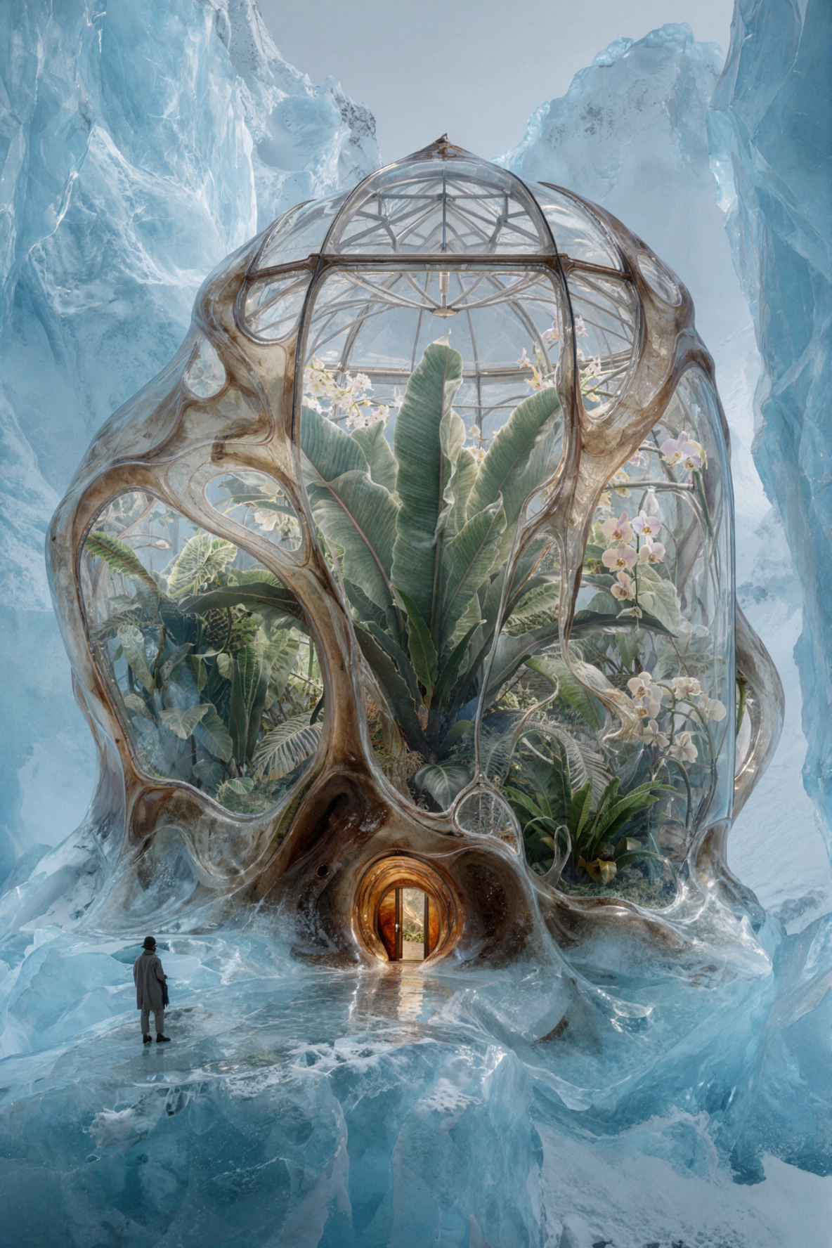 Serre glaciaire · Bio-design du futur