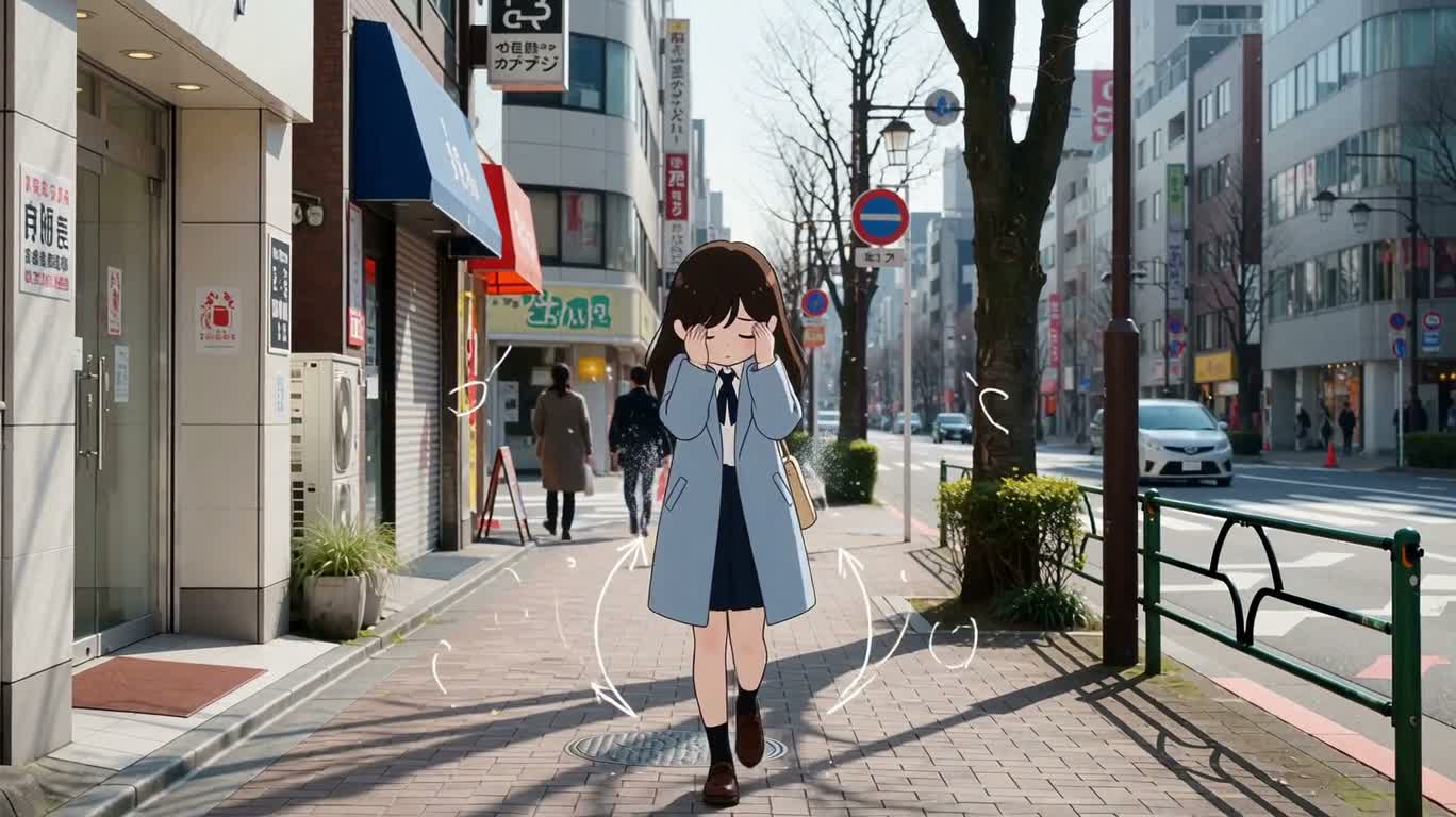 东京街头的魔法小旅程
