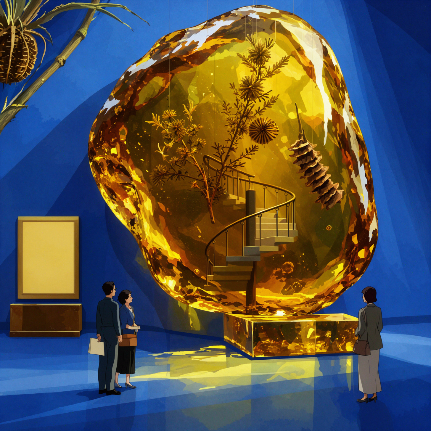 Musée de l'ambre · Cel shading japonais
