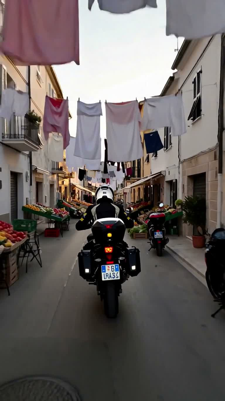 Ruelle méditerranéenne vers les falaises