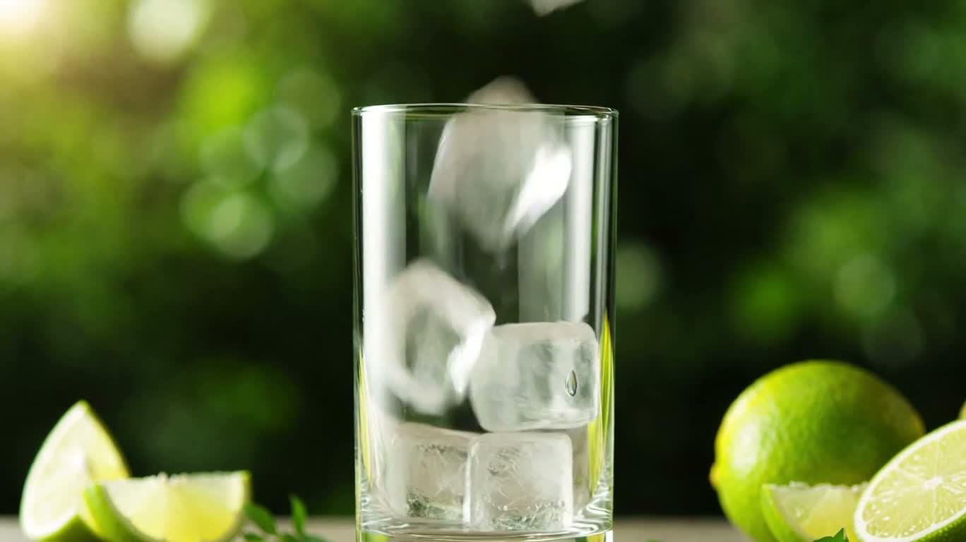 Boisson pétillante sans alcool d'été