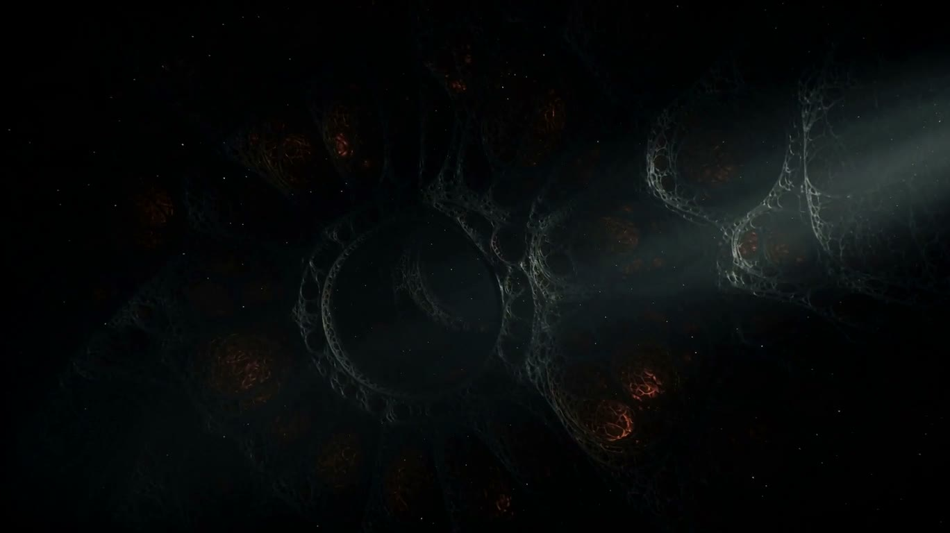凝视无尽宇宙深渊 — AI video creation