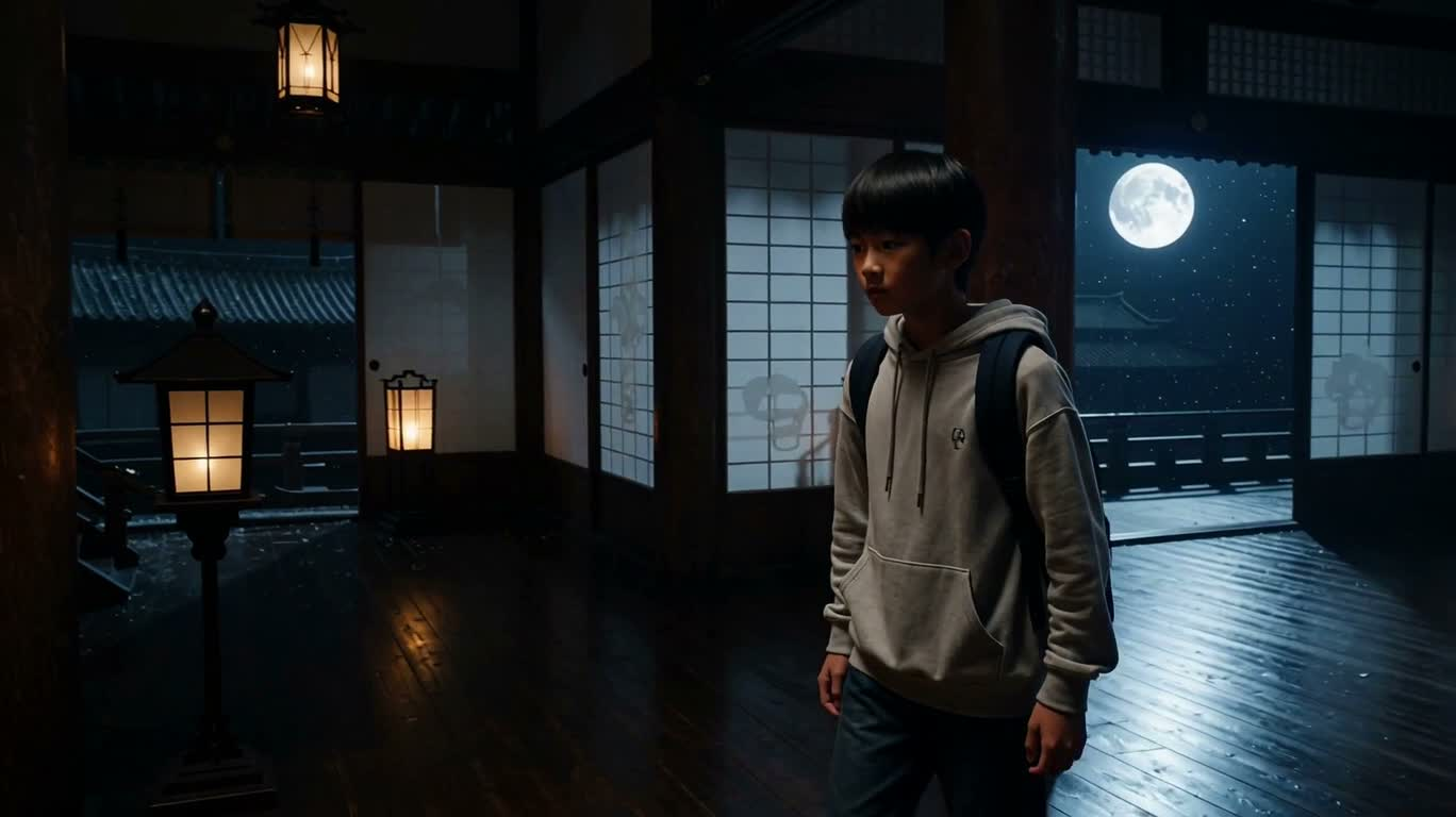 Temple Under the Moon: The Samurai Guardian Awakens