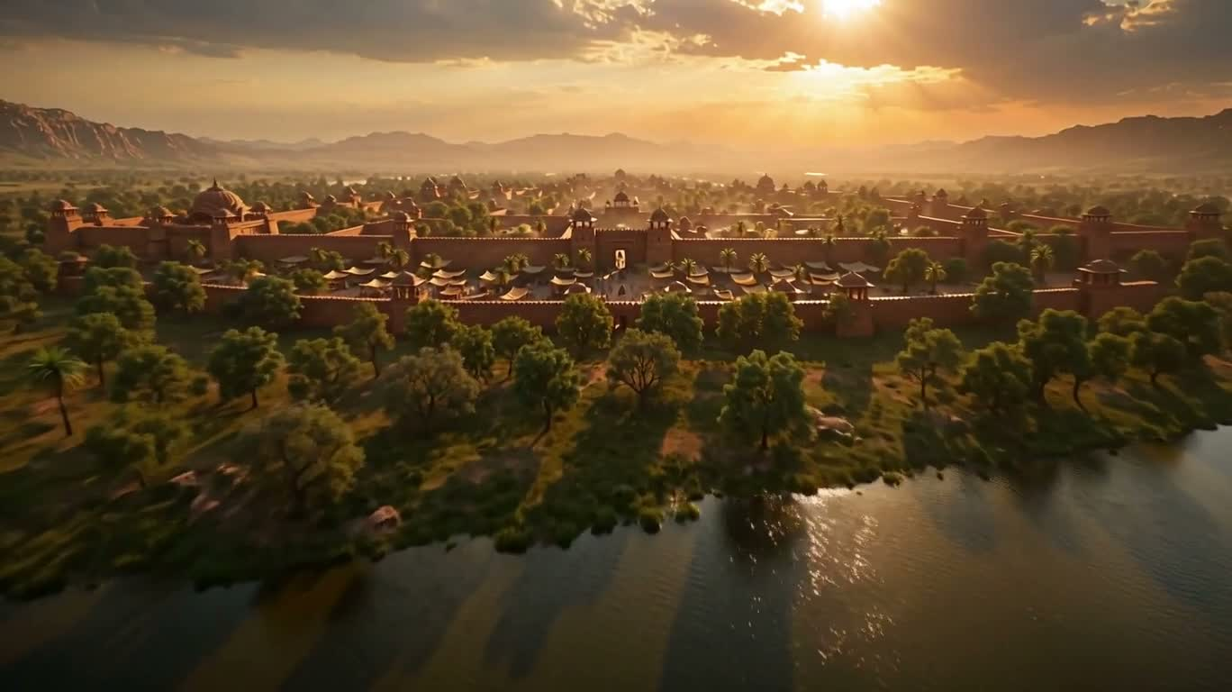 Golden Hour of the Ancient Kingdom of Surosen