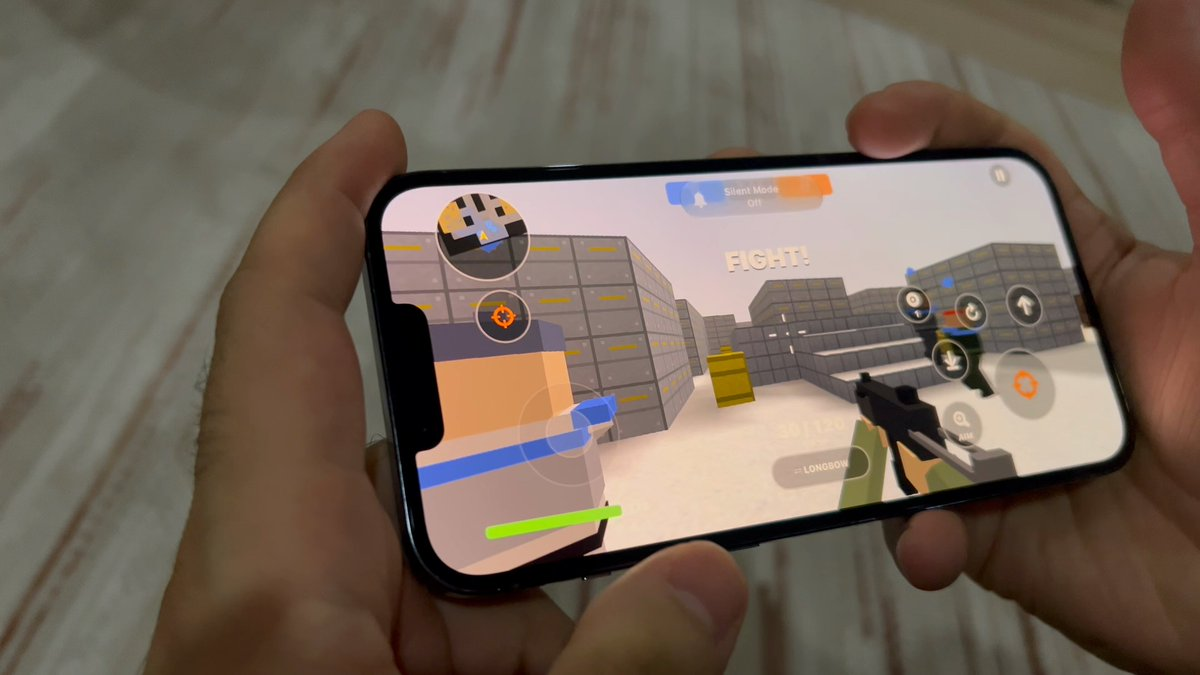 Native Swift FPS game