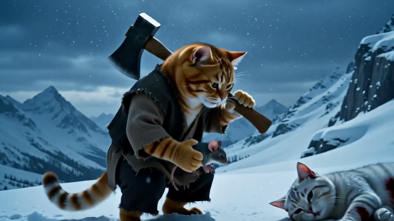 雪山猫侠与灰鼠复仇