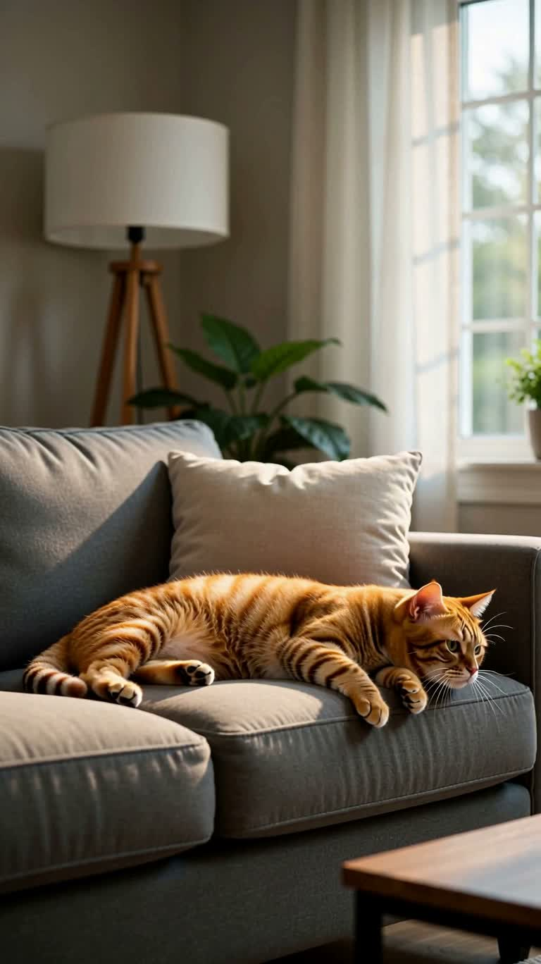 The Orange Cat's Crown of Destiny — AI video creation