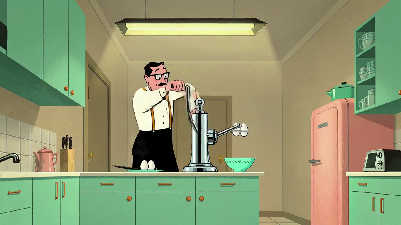 The Runaway Mixer in the Mint Kitchen