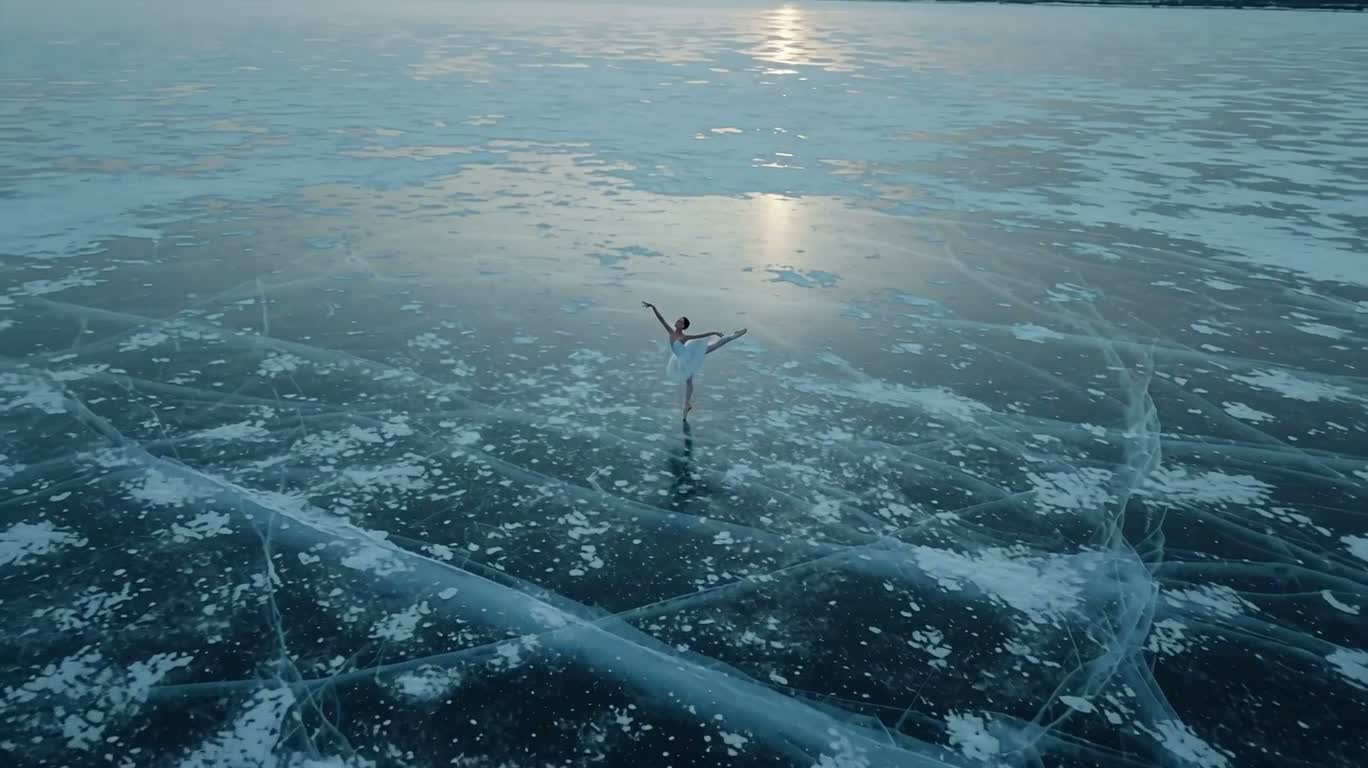 Những bước ballet cô đơn trên băng nguyên