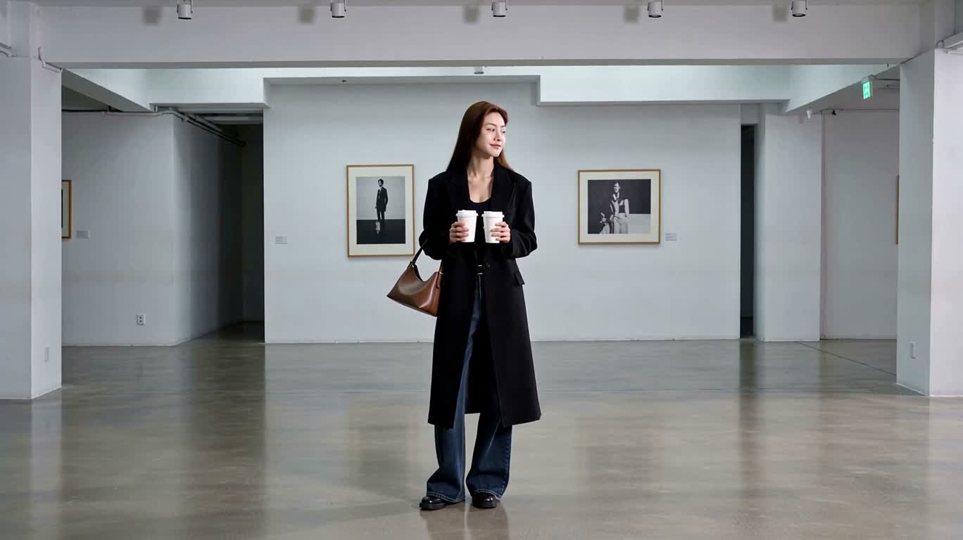 기울어진 세상 속의 차분한 시선