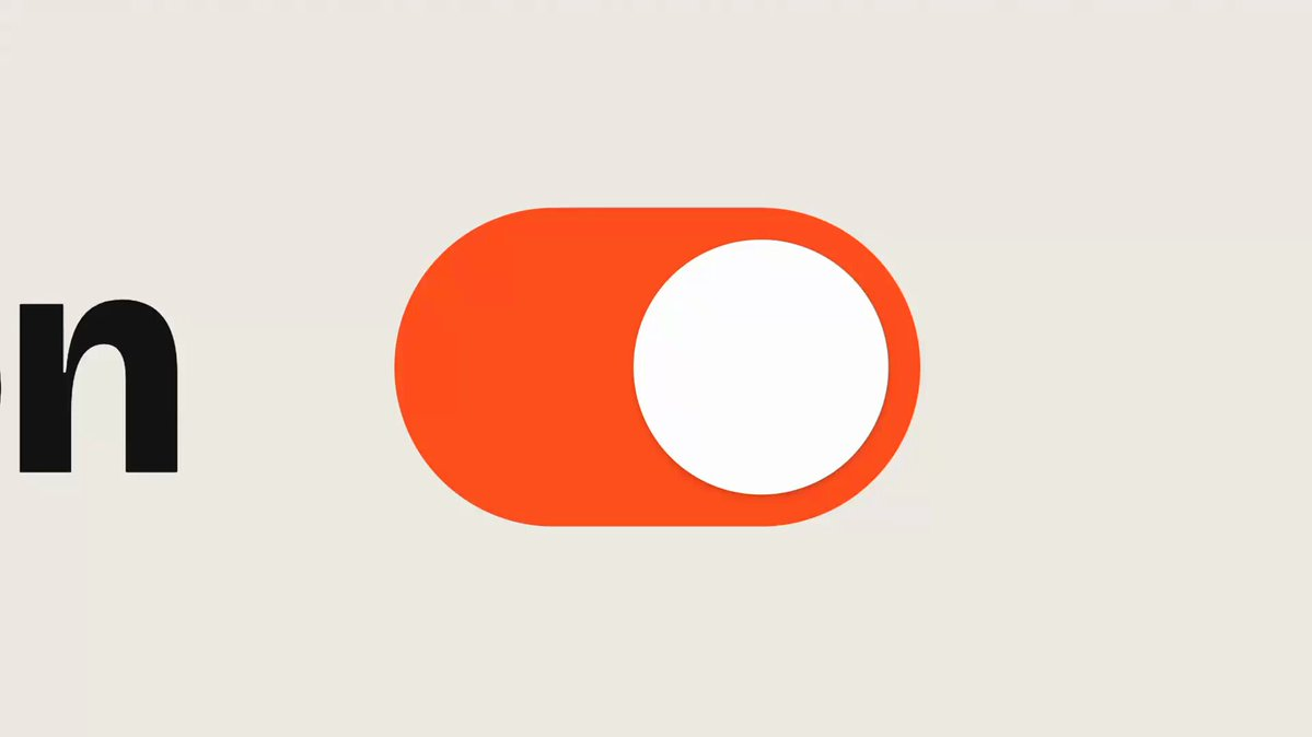 Orange dot motion design system