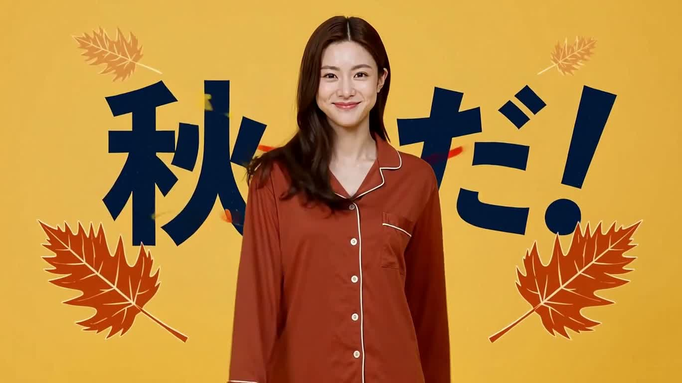 秋日活力换装广告