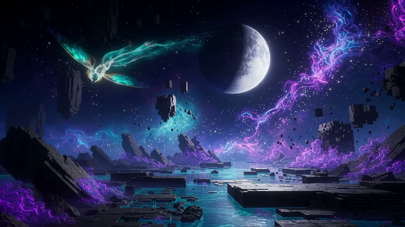 虚拟世界的魔灵召唤