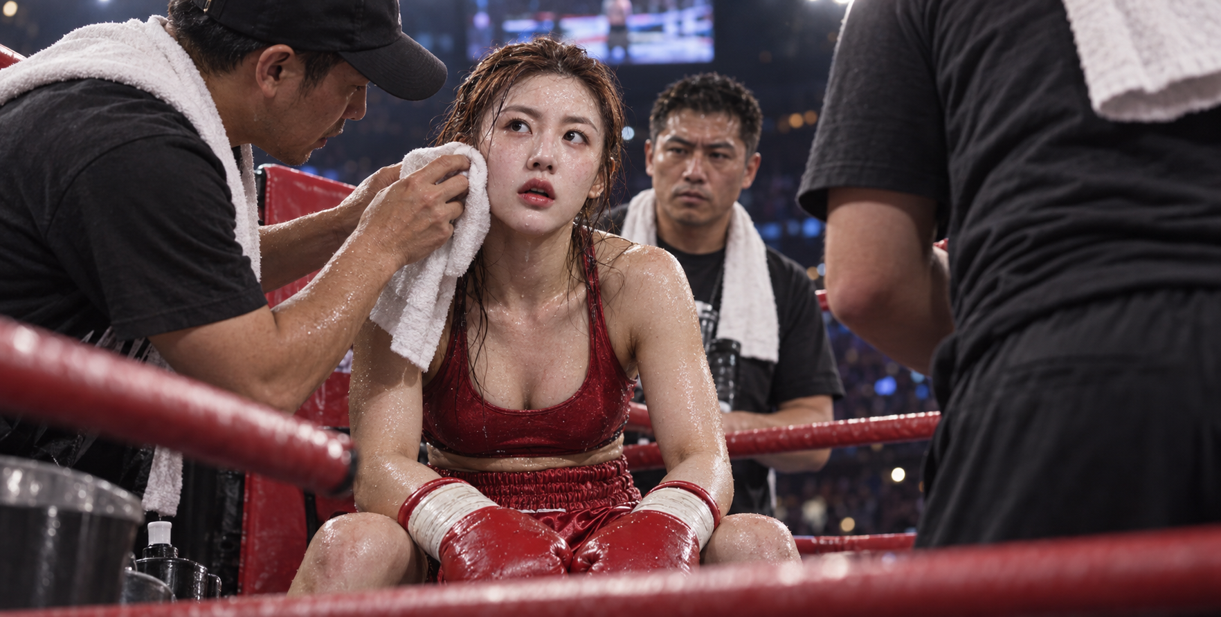 Mồ hôi và kiên cường nơi góc võ đài