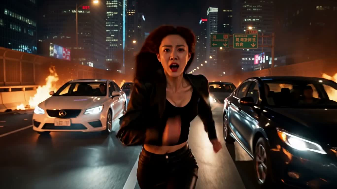 Chiến binh Tinh Huy và rồng trên xa lộ rực lửa