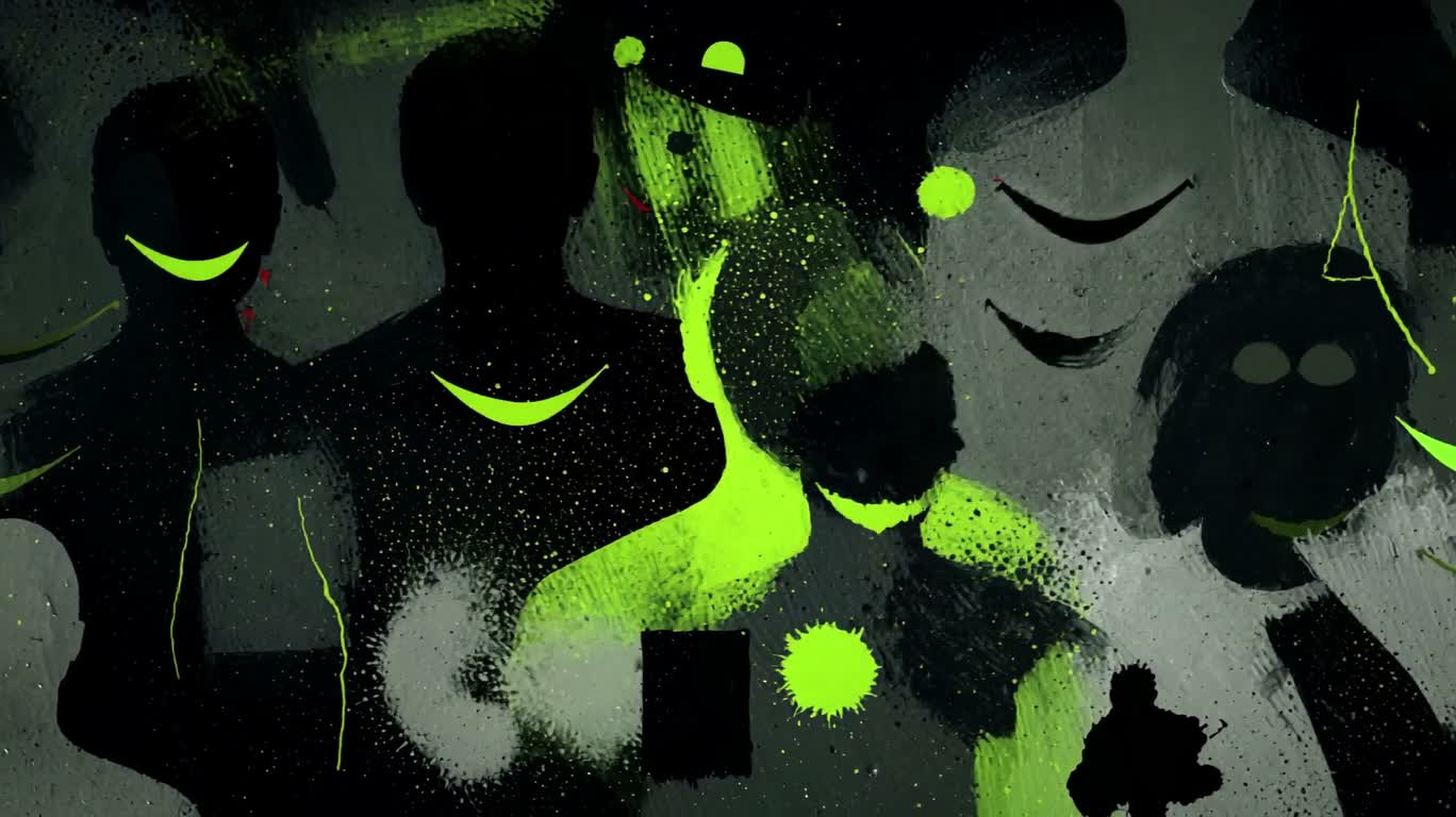 Neon Smile Camouflage
