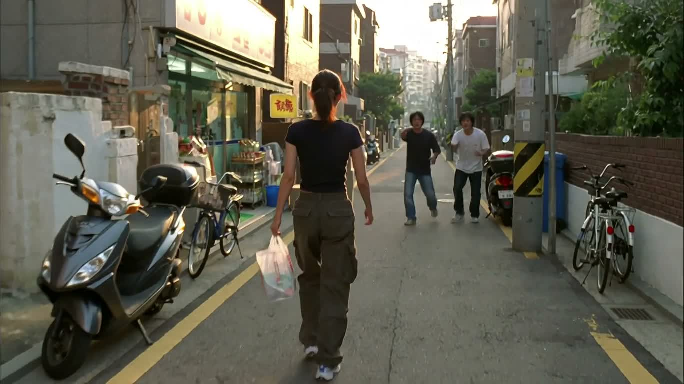 巷口黄昏街斗