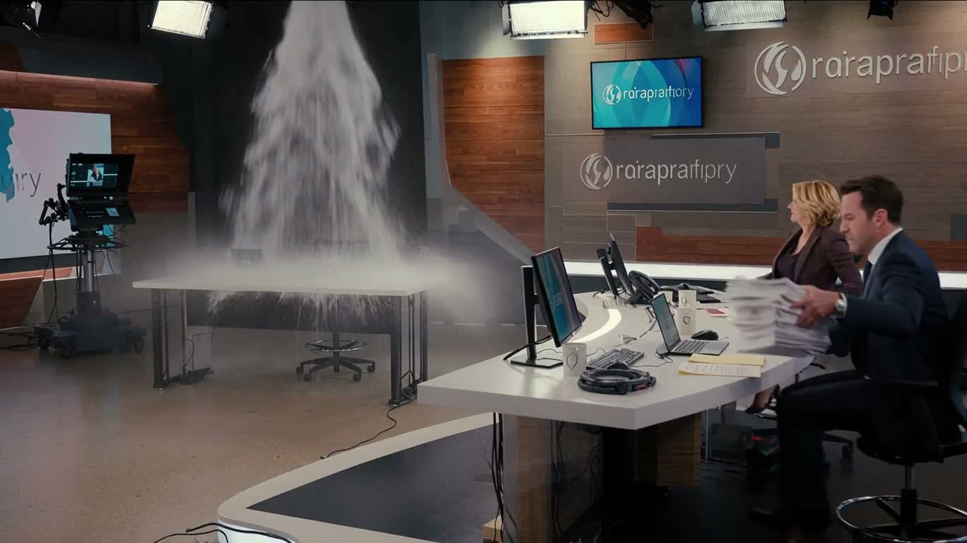 Fuite d'eau au studio et intervention d'urgence